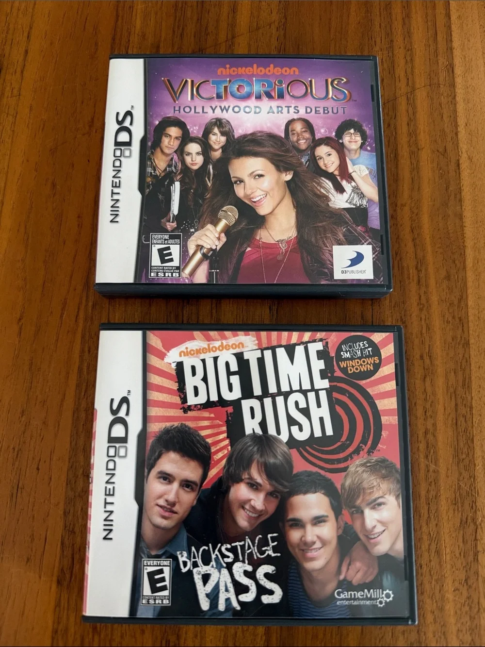 Nintendo DS - Victorious and Big Time Rush